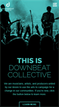 Mobile Screenshot of downbeatcollective.org